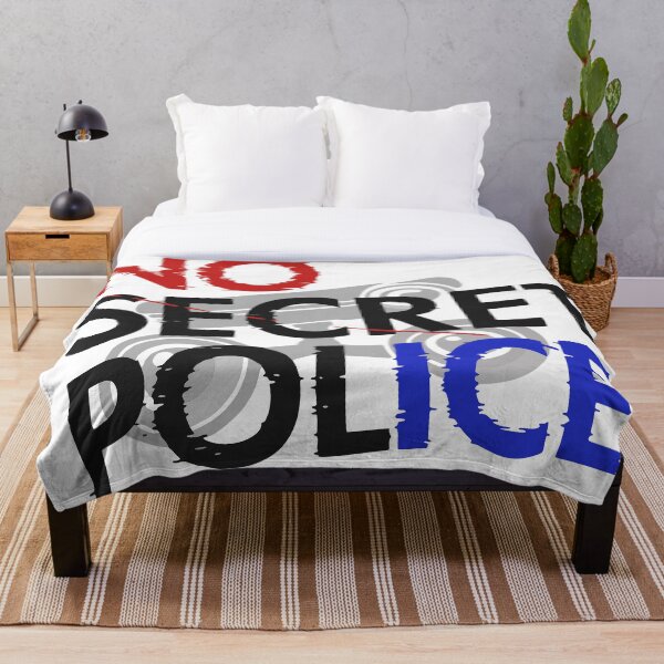 Item preview, No ICE, No Secret Police: Defend Civil Rights designed and sold by GoWolf.
