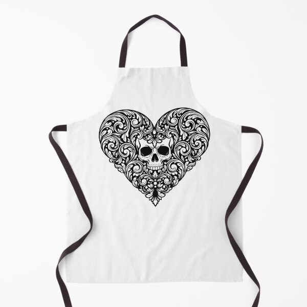 Item preview, Skull Heart Black designed and sold by Kathysg.