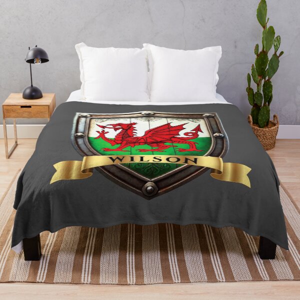 Item preview, Wilson Wales Family Name Shield designed and sold by Highlandkings.