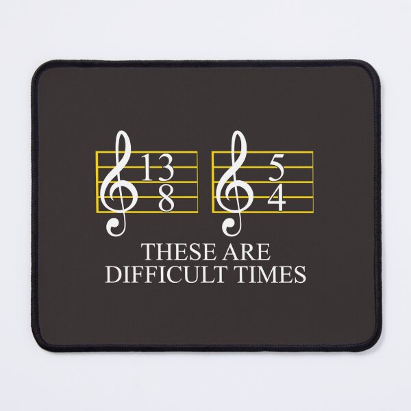 Item preview, Music These Are Difficult Times designed and sold by ALEX SAN.