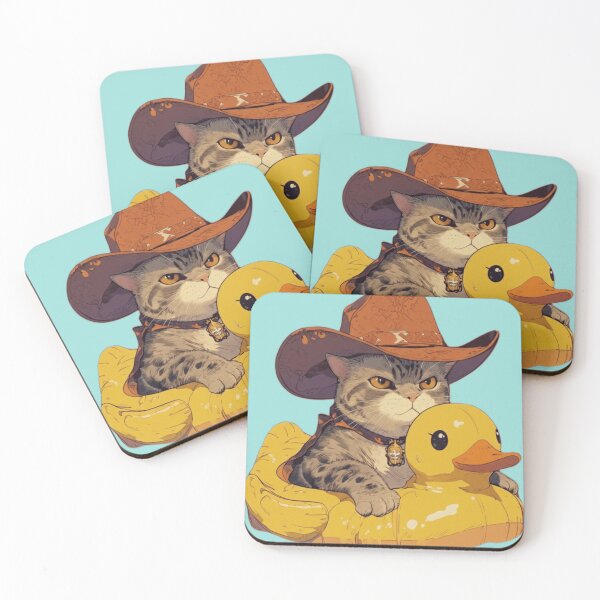 Item preview, Cat duck Cowboy designed and sold by The King's general goods.