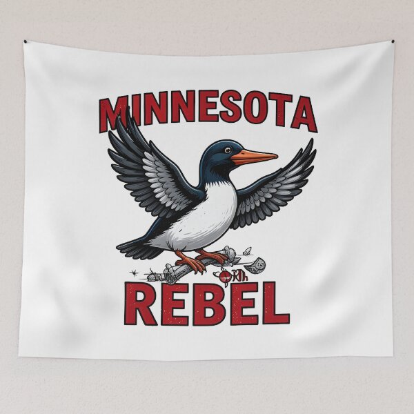 Item preview, minnesota rebel loon abolish ice  designed and sold by Uglyandcute.