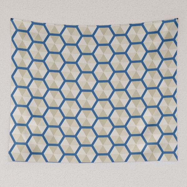 Item preview, High End Hexagon Tile - Abstract Geometric Shape Pattern  - Birthday Gifts For Husband designed and sold by RoyalStarsPatts.