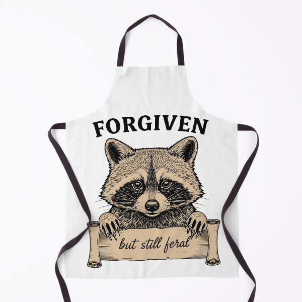 Item preview, forgiven but still feral designed and sold by VividDripCo.