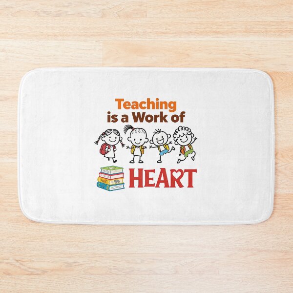 Item preview, Teaching Is a Work of Heart – Cute Teacher Appreciation Design designed and sold by truongloc246.