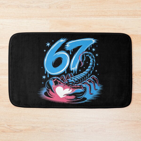 Item preview, Scorpio 67 – Zodiac Scorpion with Heart Illustration designed and sold by SoftStyleStudio ⭐⭐⭐.
