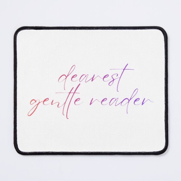 Item preview, Dearest gentle reader designed and sold by spidercolapinto.