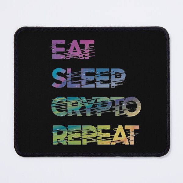 Item preview, Eat Sleep Crypto Repeat Essential Vintage T-Shirt designed and sold by Martysstore.