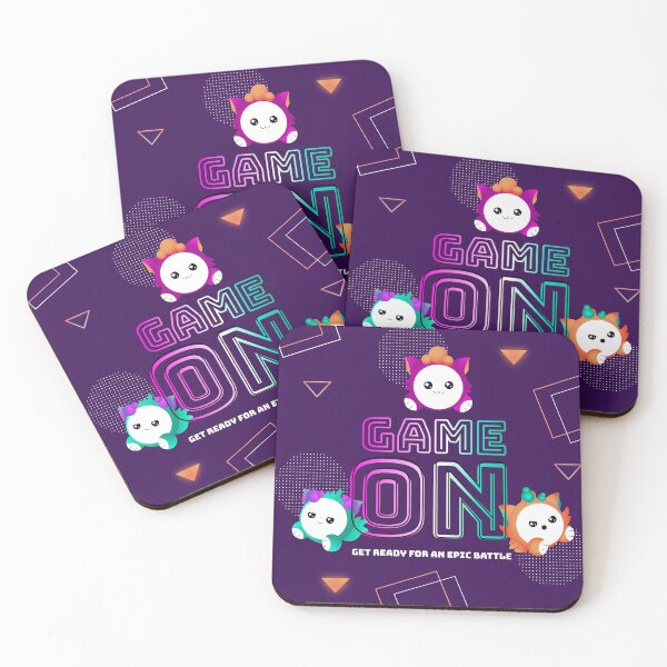 Item preview, Game Night – Cute Gamer Characters Neon Style designed and sold by alex-oliveira.