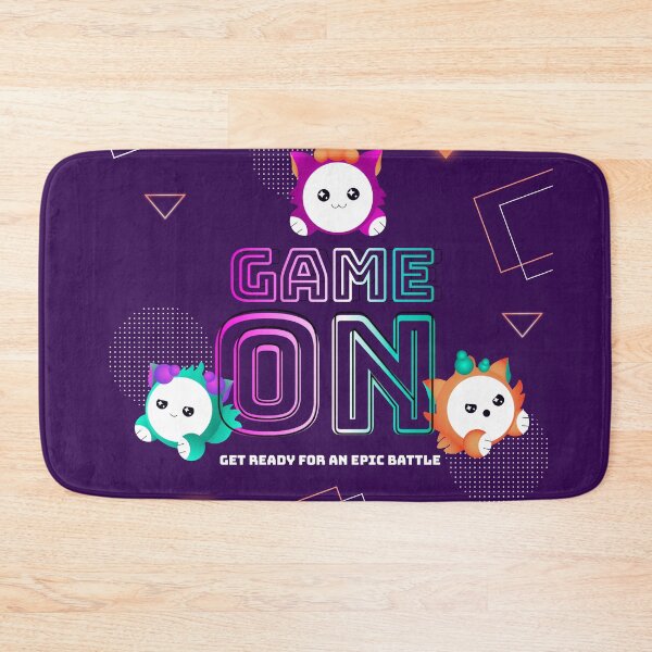 Item preview, Game Night – Cute Gamer Characters Neon Style designed and sold by alex-oliveira.