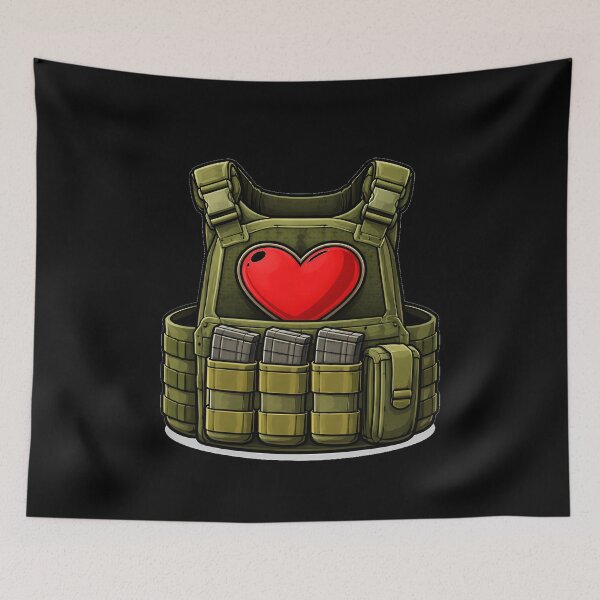 Item preview, Heart Armor Plate designed and sold by Tactical Override.