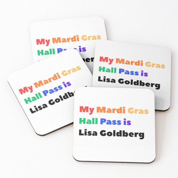 Item preview, My Mardi Gras Hall Pass is Lisa Goldberg  designed and sold by NichePastiche.