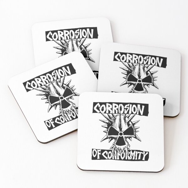Item preview, Corrosion Of Conformity Band White Logo designed and sold by GB Market.