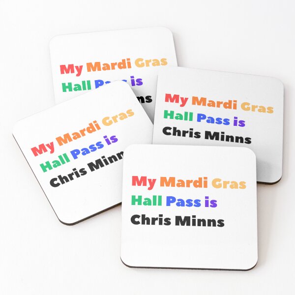 Item preview, My Mardi Gras Hall Pass is Chris Minns  designed and sold by NichePastiche.