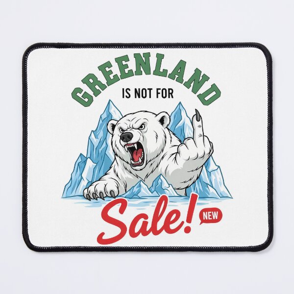 Item preview, Greenland is not for sale anti trump 2026 designed and sold by VividDripCo.