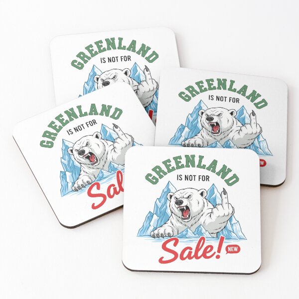 Item preview, Greenland is not for sale anti trump 2026 designed and sold by VividDripCo.