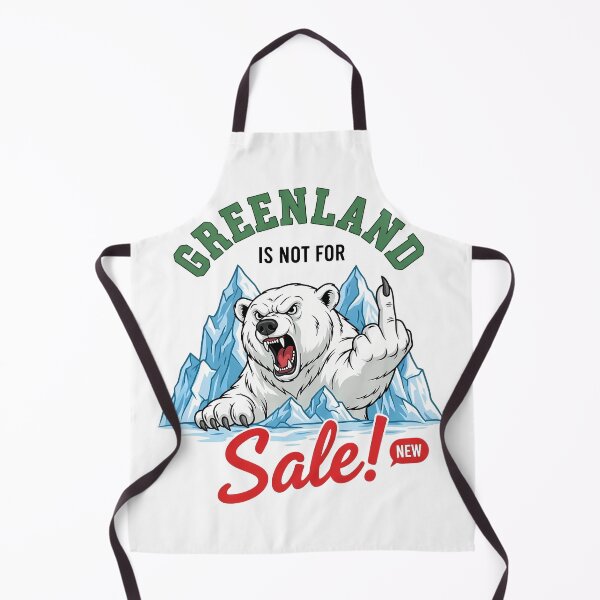 Item preview, Greenland is not for sale anti trump 2026 designed and sold by VividDripCo.