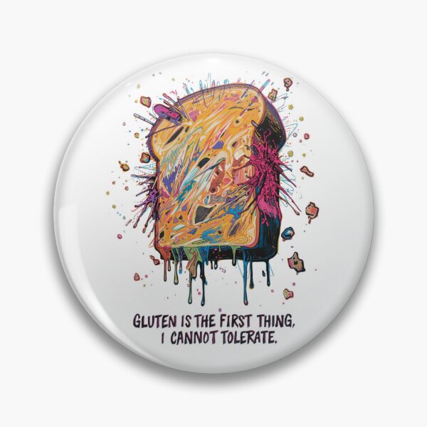 Item preview, Gluten Is The First Thing I Cannot Tolerate Funny Essential T-shirt For People On A Gluten-Free Diet And For Dark Humor Lovers designed and sold by PaulaArtworks.