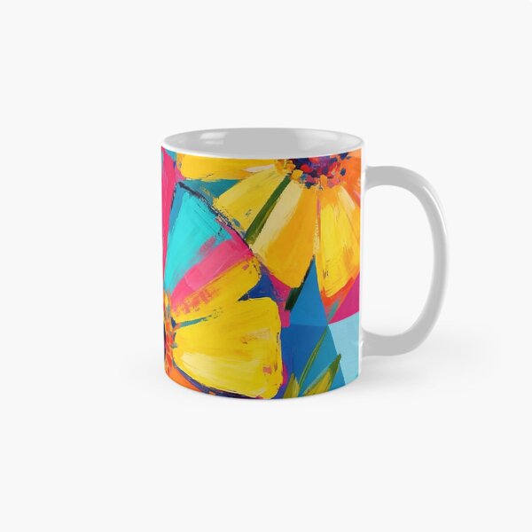 Item preview, Chromatic Bloom, Neon Abstract Flowers designed and sold by KiwiArtistDK.