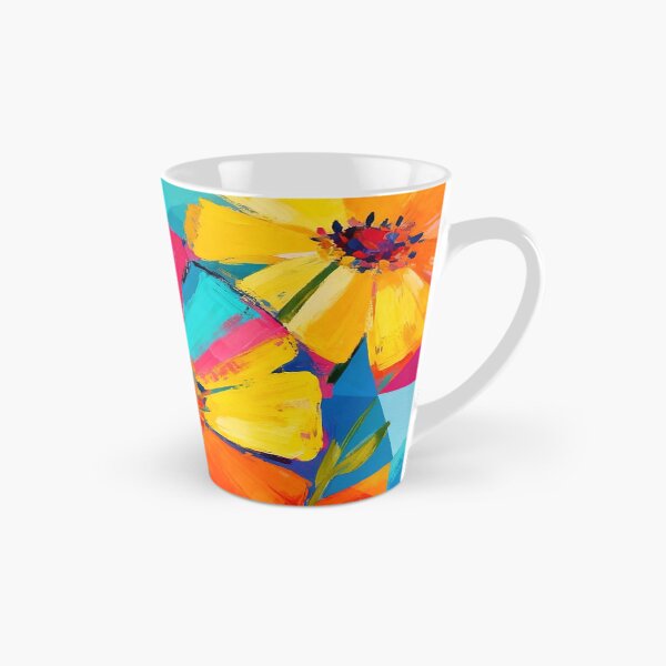 Item preview, Chromatic Bloom, Neon Abstract Flowers designed and sold by KiwiArtistDK.