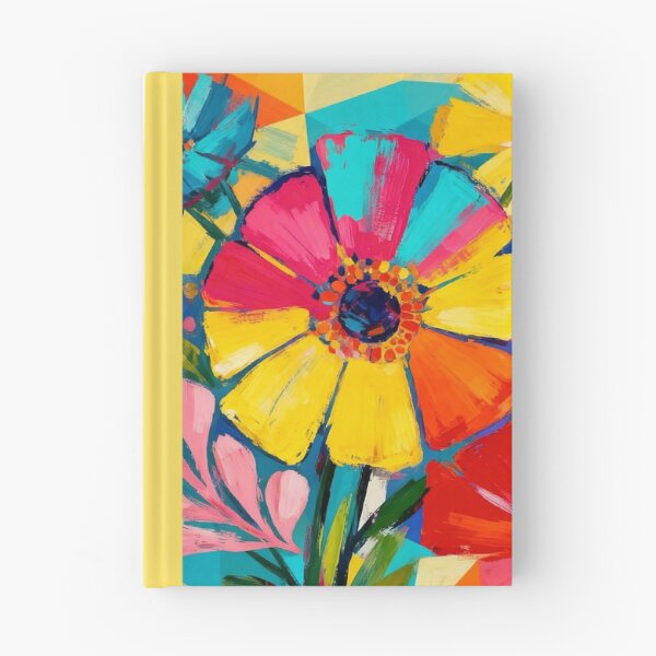 Item preview, Chromatic Bloom, Neon Abstract Flowers designed and sold by KiwiArtistDK.