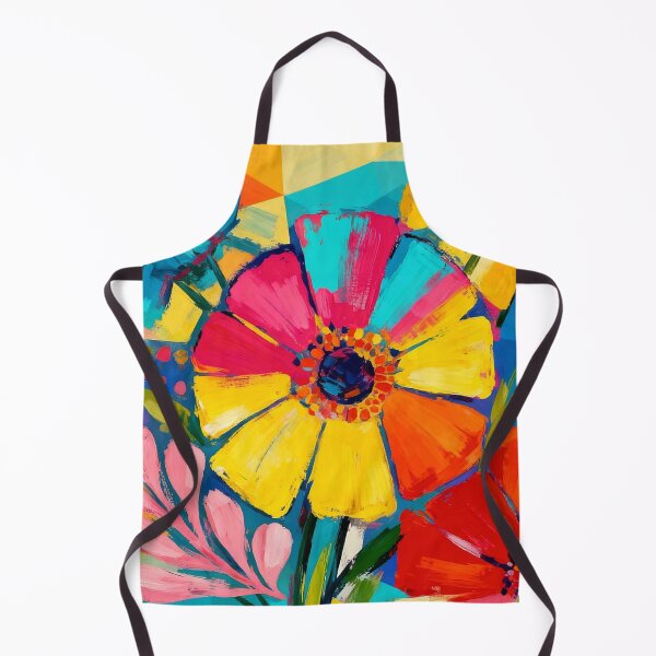 Item preview, Chromatic Bloom, Neon Abstract Flowers designed and sold by KiwiArtistDK.
