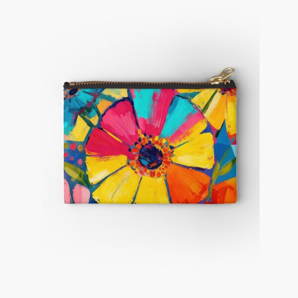 Item preview, Chromatic Bloom, Neon Abstract Flowers designed and sold by KiwiArtistDK.