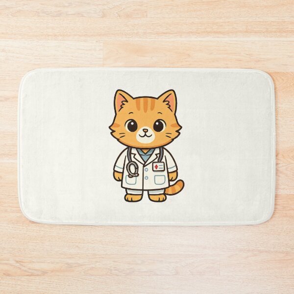 Item preview, Cute Doctor Cat designed and sold by HoopeStylee.