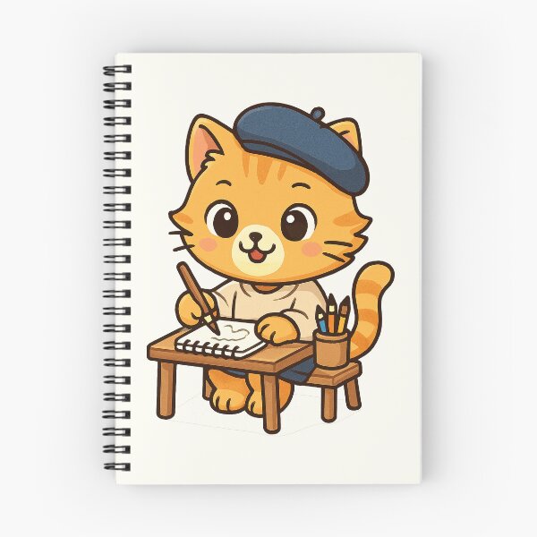 Item preview, Drawing Cat Illustration designed and sold by HoopeStylee.