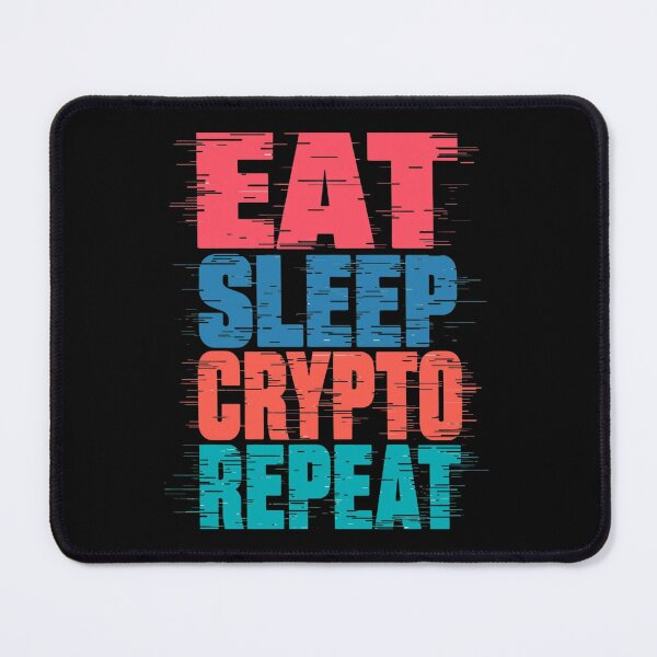 Item preview, Eat Sleep Crypto Eating Essential T-Shirt For Crypto Lovers designed and sold by Martysstore.