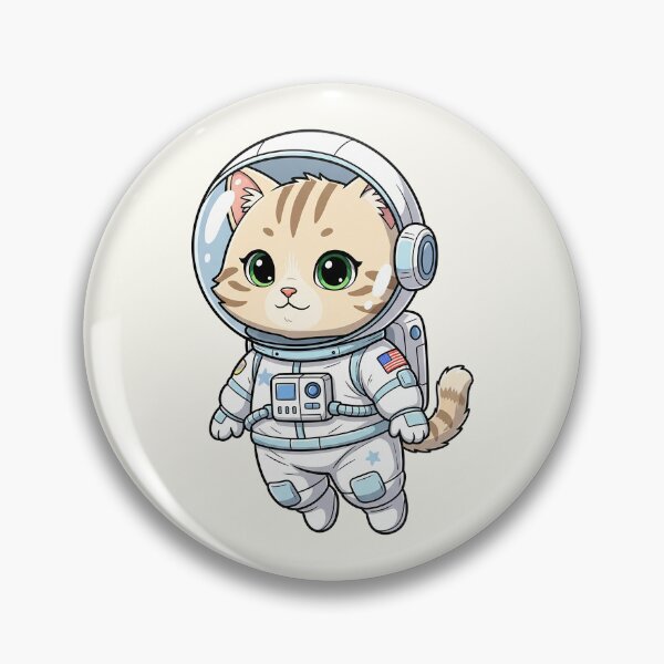 Item preview, Space Cat Explorer designed and sold by HoopeStylee.