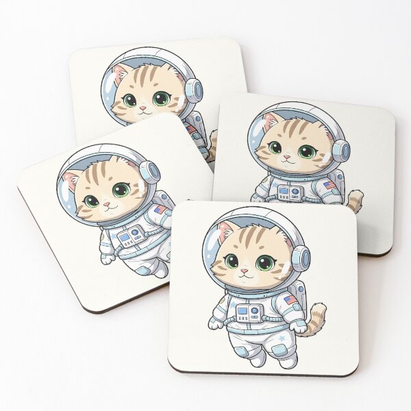 Item preview, Space Cat Explorer designed and sold by HoopeStylee.