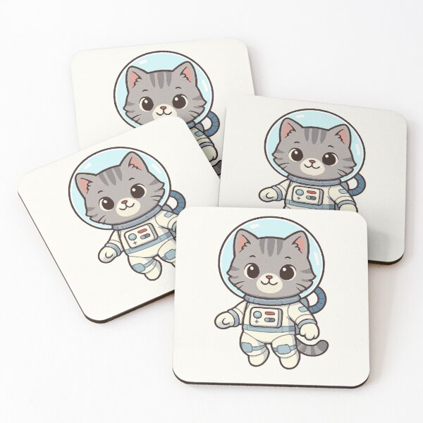 Item preview, Cute Astronaut Cat designed and sold by HoopeStylee.