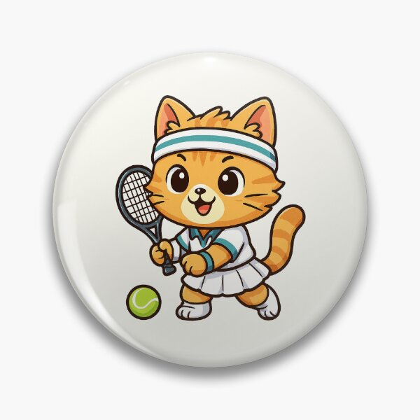 Item preview, Cute Tennis Cat designed and sold by HoopeStylee.