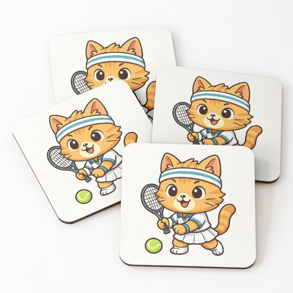Item preview, Cute Tennis Cat designed and sold by HoopeStylee.