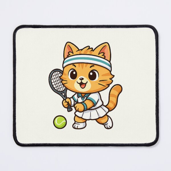 Item preview, Cute Tennis Cat designed and sold by HoopeStylee.