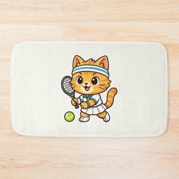 Item preview, Cute Tennis Cat designed and sold by HoopeStylee.