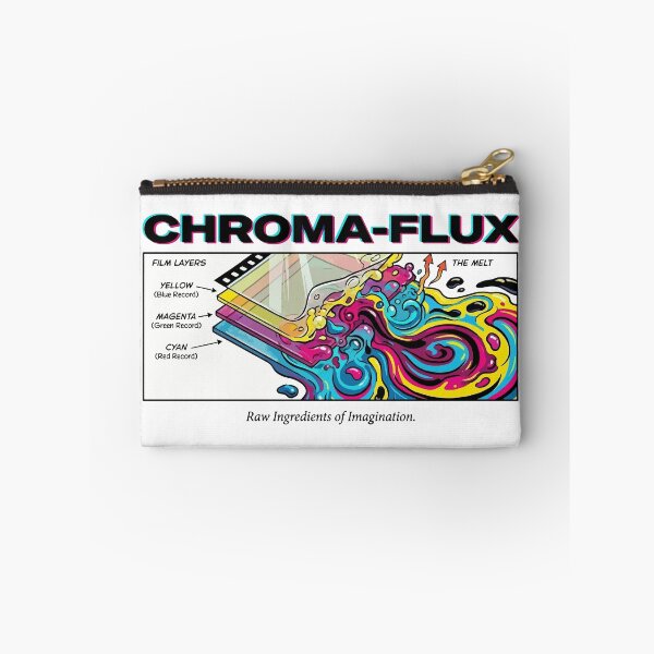 Item preview, CHROMA-FLUX — Raw Ingredients of Imagination | The Mediaverse designed and sold by shopbloombloom.