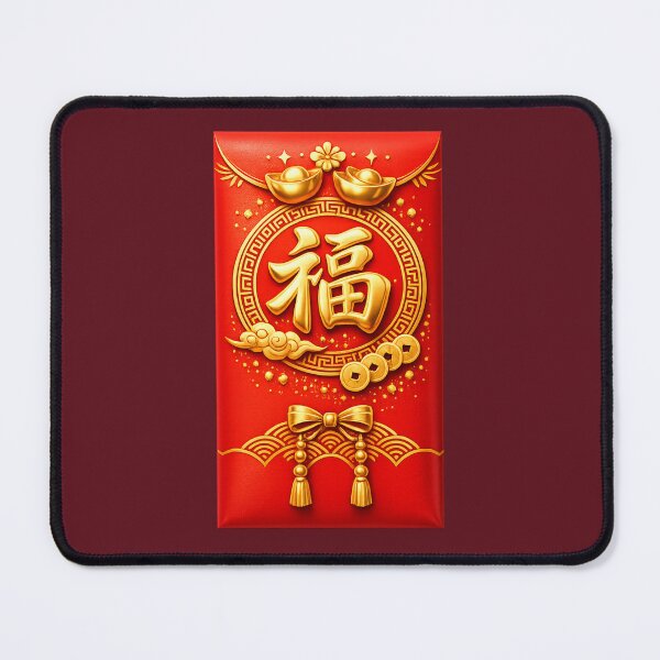 Item preview, Lucky Red Envelope Hongbao | Cute Chinese New Year Red & Gold Decor designed and sold by Moons Studio.