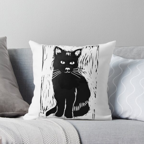 Item preview, Gorgeous George the Black Cat designed and sold by BenitaJayne.