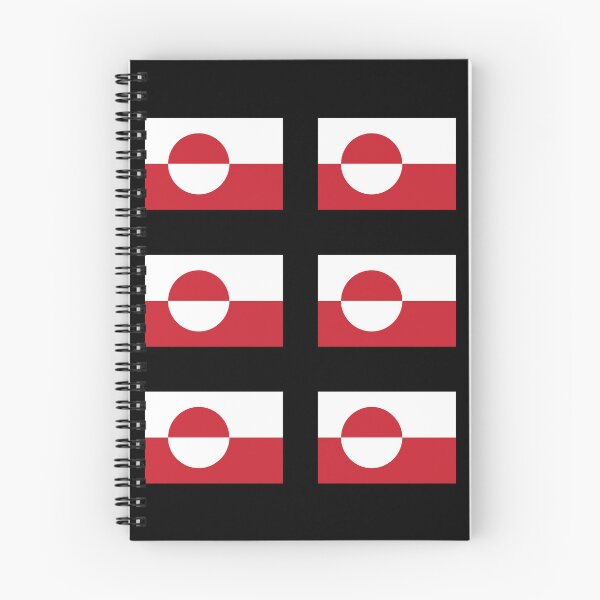 Item preview, Greenland Flag Pattern Scandinavian Travel & Nordic Pride Design designed and sold by Rhu Creations.