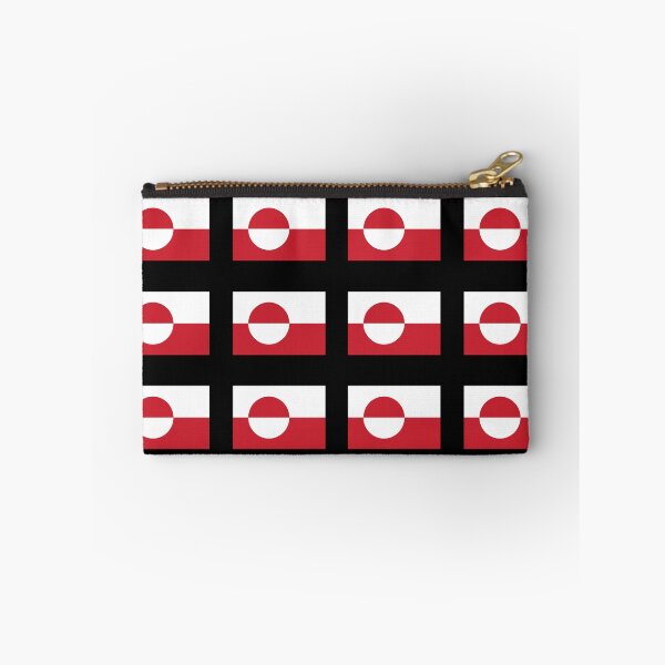 Item preview, Greenland Flag Pattern Scandinavian Travel & Nordic Pride Design designed and sold by Rhu Creations.