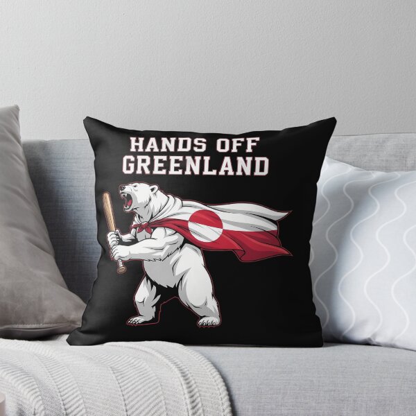 Item preview, hand off Greenland anti trump 2026 designed and sold by VividDripCo.