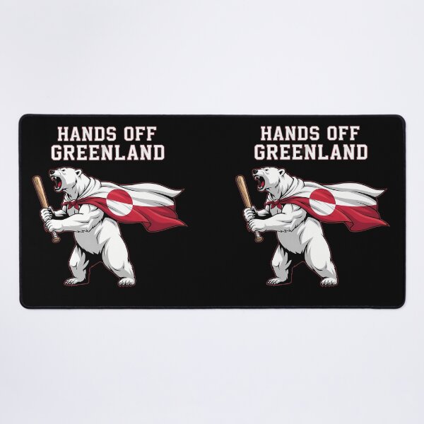 Item preview, hand off Greenland anti trump 2026 designed and sold by VividDripCo.