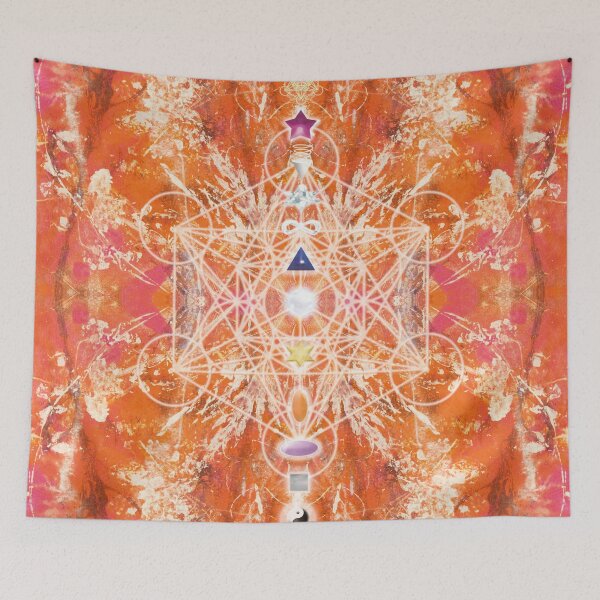 Item preview, Archangel Metatrons & Seraphin Seraphina - Ziwa Universal Love -metatrons cube - designed and sold by BenitaJayne.