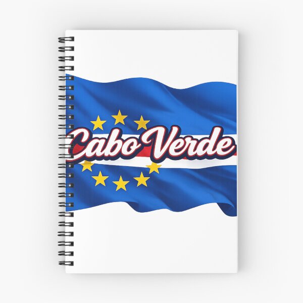 Item preview, Cabo Verde Flag Design – Cape Verdean Pride Script Typography designed and sold by GarnerSupplyCo.