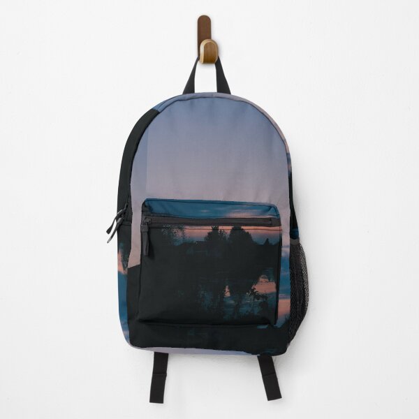 Item preview, sunset over the Forth & Clyde Canal, Glasgow (Scotland) (October 2025) designed and sold by photosbykel.