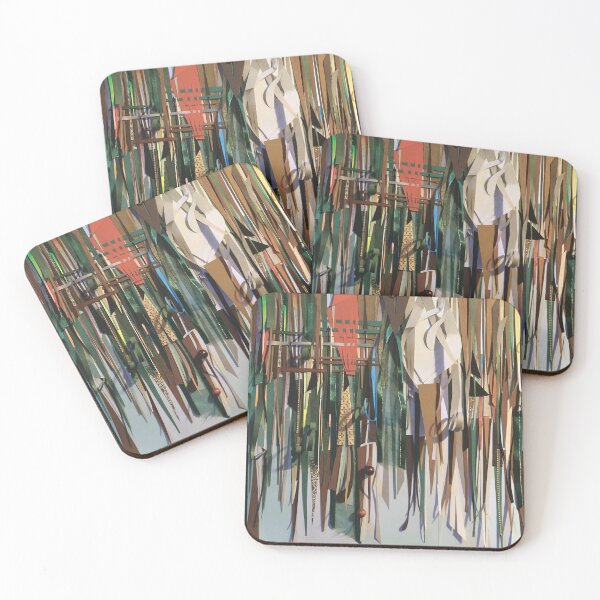Item preview, The Woven Branches- Abstract Texture Collage designed and sold by adel8ide.