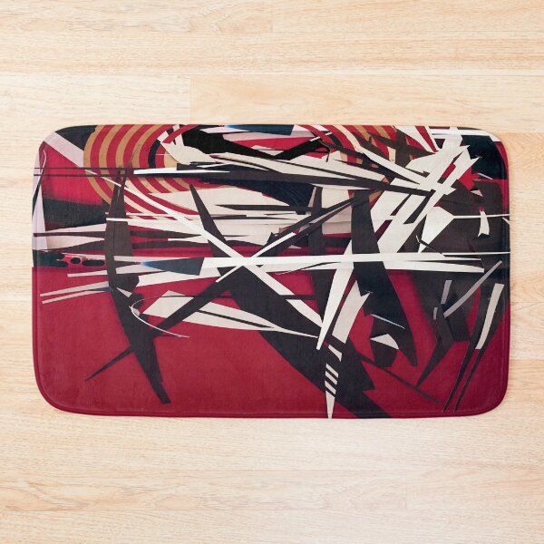 Item preview, The Target- Red, Black and White Modern Abstract  designed and sold by adel8ide.