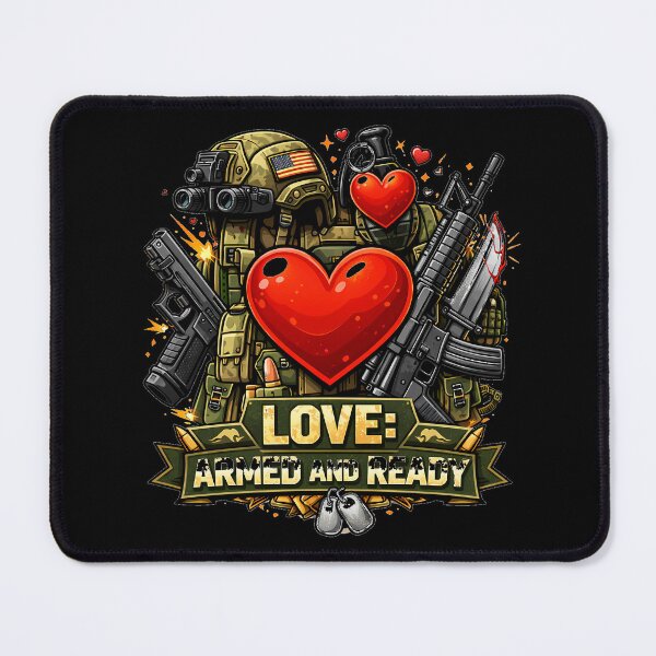 Item preview, Love Armed and Ready designed and sold by Tactical Override.